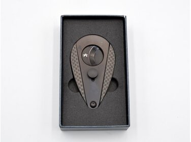 Xikar Xi3 Carbon Fiber Zigarrenschneider Schwarze Klingen