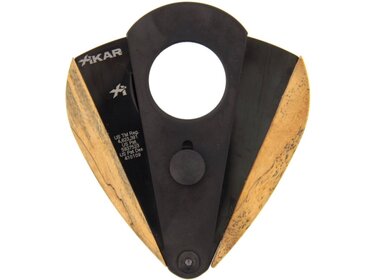 Xikar Xi3 Phantom Spalted Tamarind Zigarrenschneider Schwarze Klingen