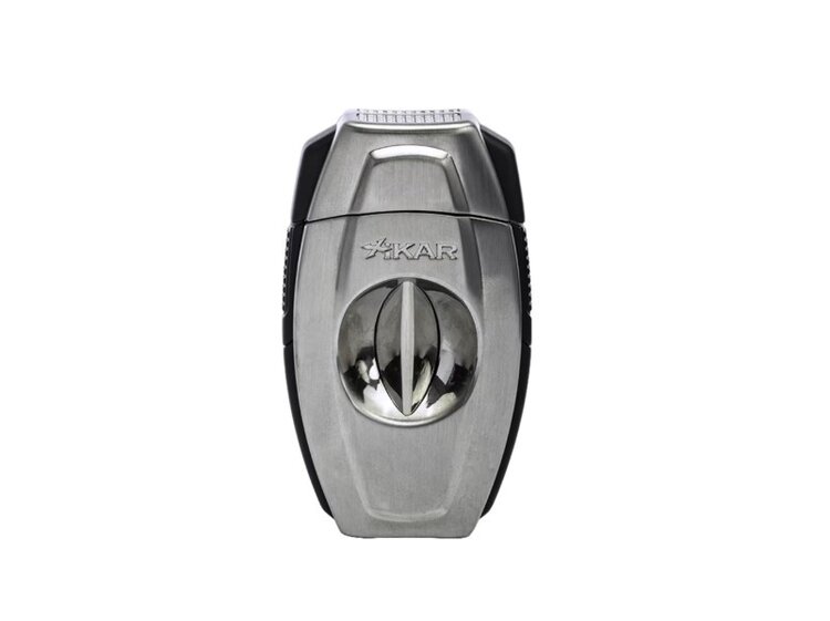 Xikar Xikar Flip Dual Cutter Zigarrenschneider V-Cut + Gerade Gebürstetes Chrom