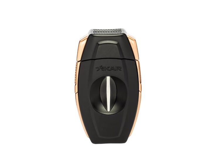Xikar Xikar Flip Dual Cutter Zigarrenschneider V-Cut + Gerade Schwarz / Bronze