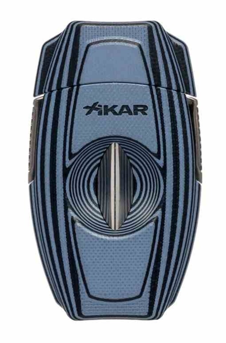 Xikar Xikar VX2 V-Cut Zigarrenschneider Grau mit schwarzen Streifen