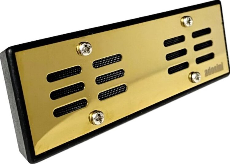 Adorini Adorini Deluxe Befeuchter Gold für 75 Zigarren