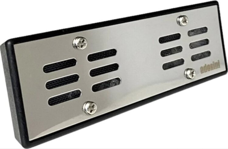 Adorini Adorini Deluxe Befeuchter Silber für 75 Zigarren