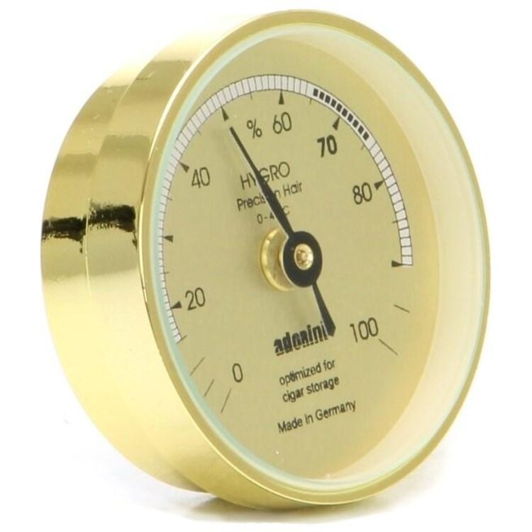 Adorini Adorini Analog-Hygrometer Gold