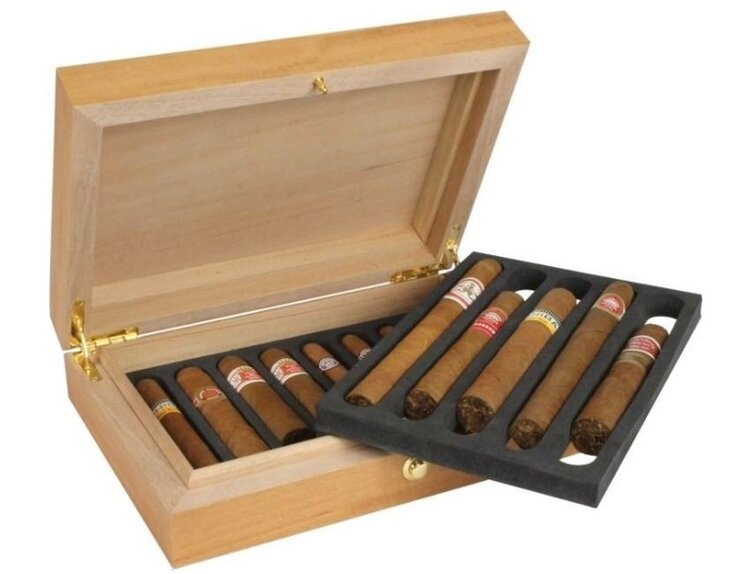 Adorini Adorini Cedro Reisehumidor Spanische Zeder für 13 Zigarren