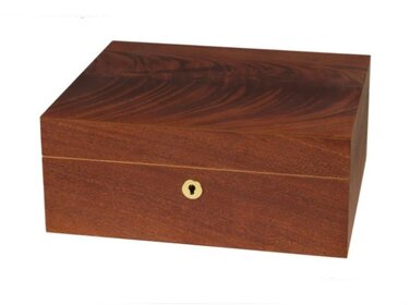 Adorini Humidor Siena Mahagoni Medium Deluxe für 75 Zigarren