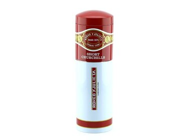 Romeo y Julieta Zigarrenbehälter Aluminium Zylinder für bis zu 30 Zigarren