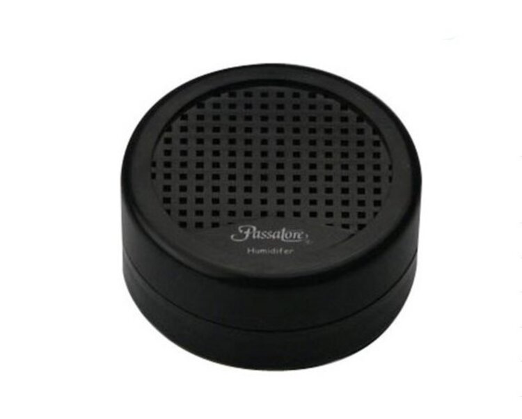 Passatore Passatore Humidor-Befeuchter Polymer rund Schwarz magnetisch für 25–50 Zigarren