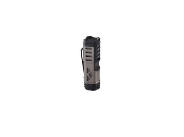 Xikar Feuerzeug Tactical 1 Gunmetal/Schwarz mit Gürtelclip