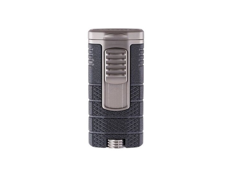 Xikar Xikar Tactical Triple Feuerzeug Schwarz/Gunmetal