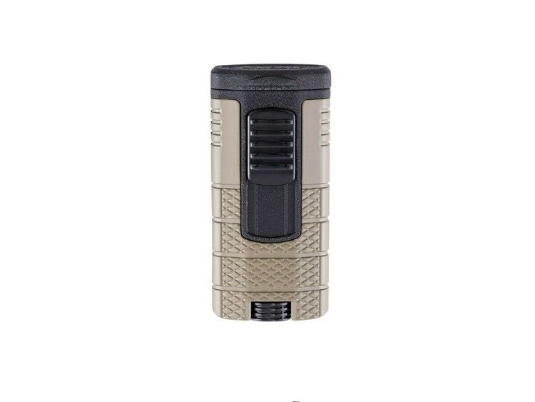 Xikar Xikar Tactical Triple Feuerzeug Tan/Schwarz