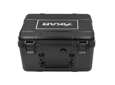 Xikar Reisehumidor gross Schwarz für 60 Zigarren