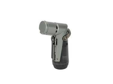 Eurojet Feuerzeug Torch Schwarz/Grafit mit Lochstecher 9 mm und Bohrer