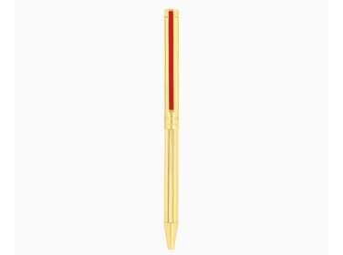 S.T. Dupont  Kugelschreiber Classique Rot/Gold