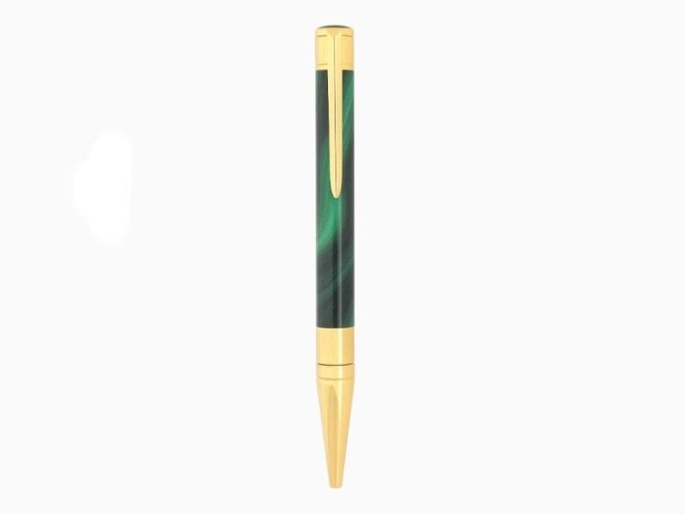 S.T. Dupont S.T. Dupont Initial Géode Kugelschreiber Grün/Gold