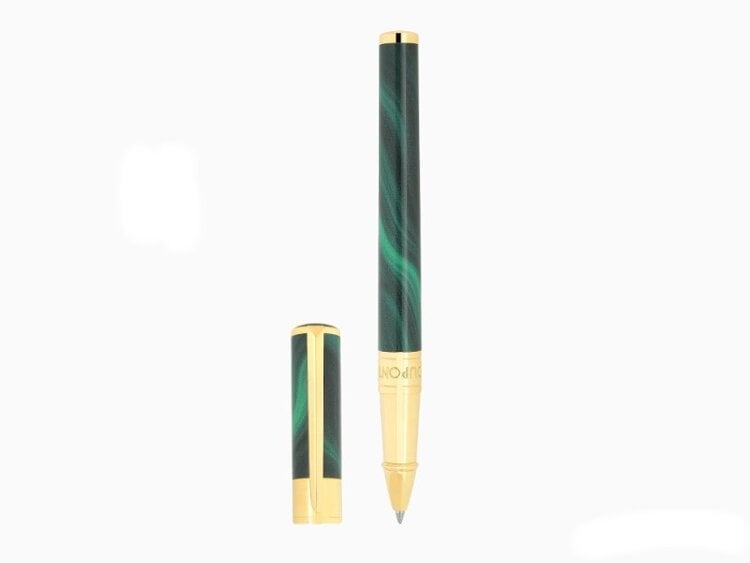 S.T. Dupont S.T. Dupont Initial Géode Rollerball Grün/Gold