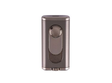 Xikar Feuerzeug Verano Flat Flame G2 Dunkelgrau