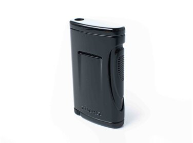 Xikar Feuerzeug Xidris Jet Black Jetflamme