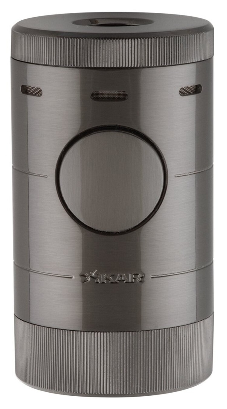 Xikar Xikar Volta Tabletop Tischfeuerzeug Gunmetal mit 4-fach Jetflamme