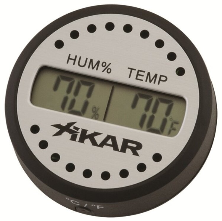 Xikar Xikar Digitales Hygrometer Schwarz
