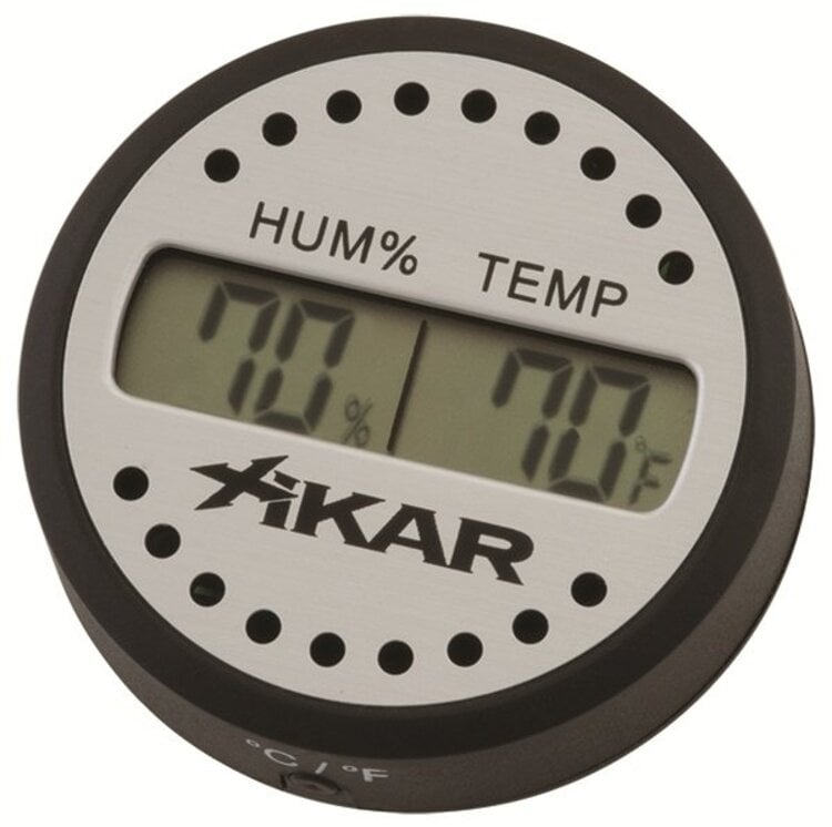 Xikar Xikar Digitales Hygrometer Schwarz