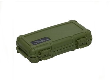 Cigar Caddy Reisehumidor Grün klein für 5 Zigarren