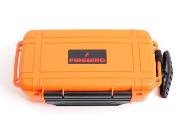 Firebird Reisehumidor Orange für 10 Zigarren