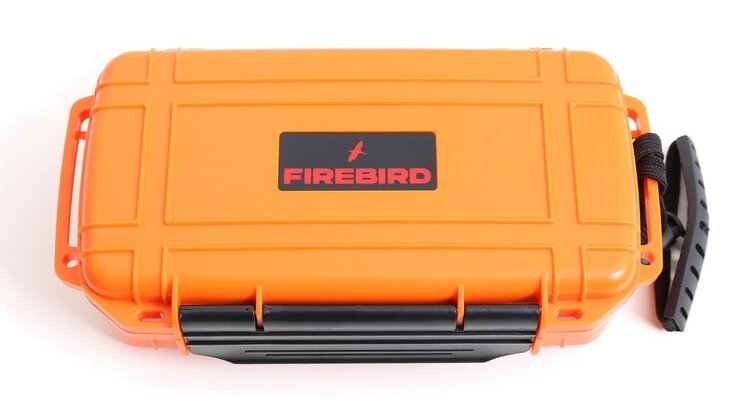 Firebird Firebird Reisehumidor Orange für 10 Zigarren
