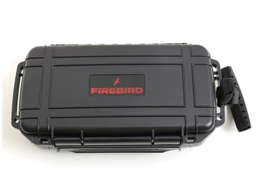 Firebird Reisehumidor Schwarz für 10 Zigarren mit Befeuchter