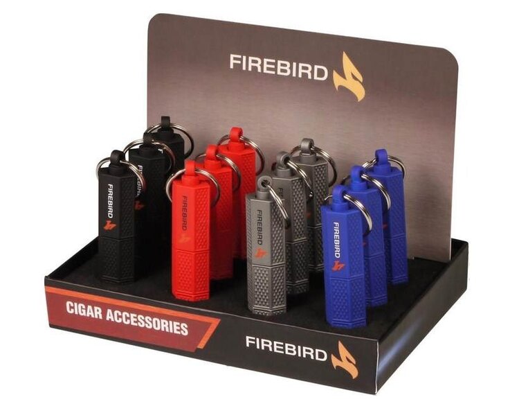 Firebird Firebird Zigarrenbohrer 6 und 9 mm Schlüsselanhänger, 12er Tray