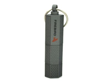 Firebird Zigarrenbohrer Grau 6/9 mm mit Schlüsselanhänger