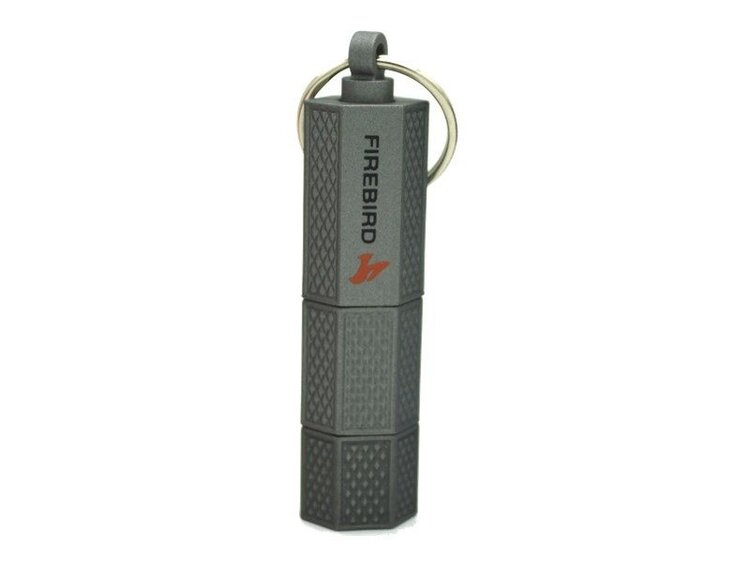 Firebird Firebird Zigarrenbohrer Grau 6/9 mm mit Schlüsselanhänger