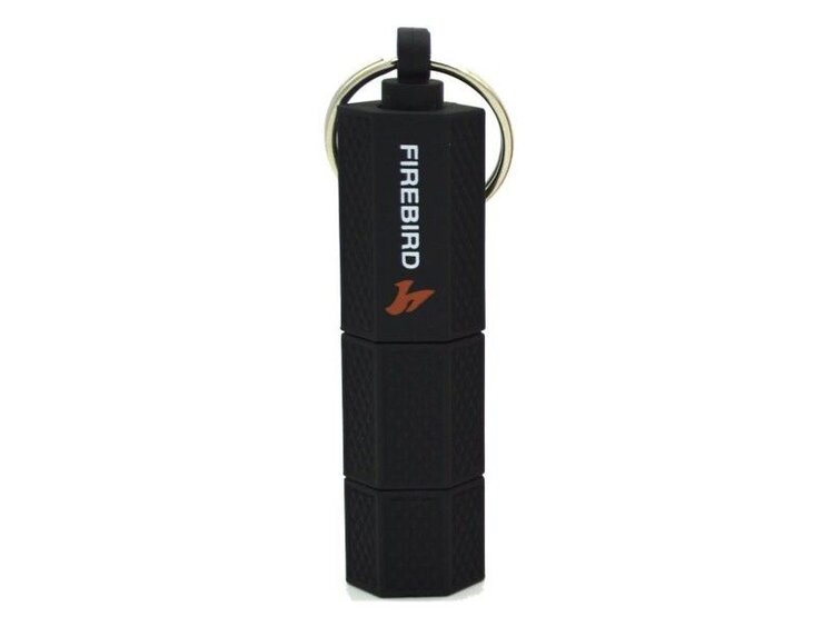 Firebird Firebird Zigarrenbohrer Schwarz 6/9 mm mit Schlüsselanhänger