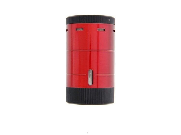 Xikar Xikar Volta Tabletop Tischfeuerzeug Rot mit 4-fach Jetflamme