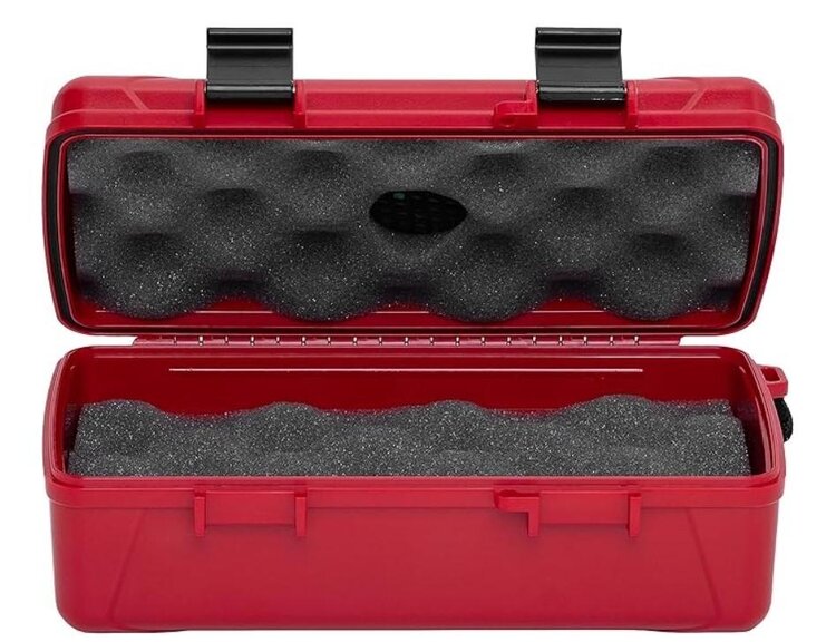 Xikar Xikar Reisehumidor mittelgross Rot für 10 Zigarren
