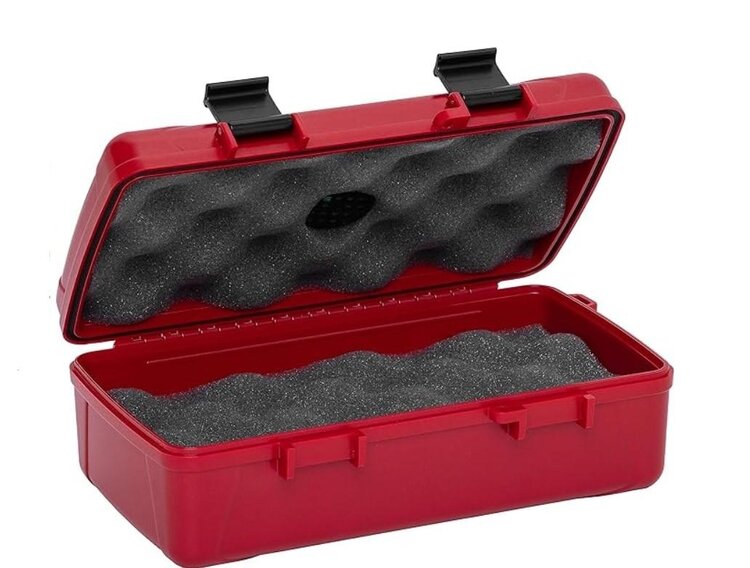 Xikar Xikar Reisehumidor mittelgross Rot für 10 Zigarren