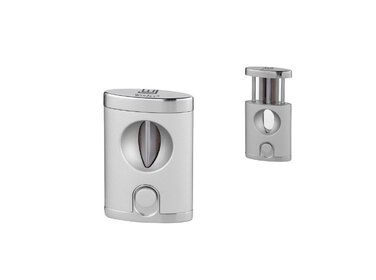 Winjet Zigarrenschneider V-Cut Chrom mit Federmechanik