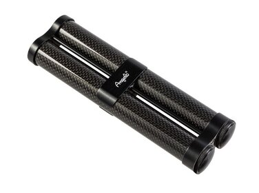 Angelo Etui Carbon Schwarz für 2 Zigarren bis Ringmass 60