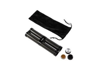 Angelo Etui Carbon Schwarz für 3 Zigarren bis Ringmass 60