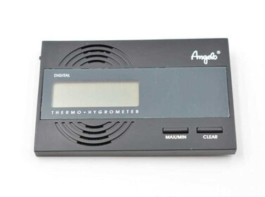 Angelo Hygrometer digital mit Min/Max-Speicher und Magnet