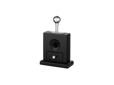 Angelo Tisch-Zigarrenschneider Schwarz matt mit Schublade 23,8 mm