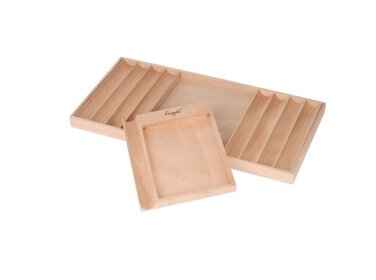Angelo Zigarrenablage Holz 4-teilig für 8 Zigarren