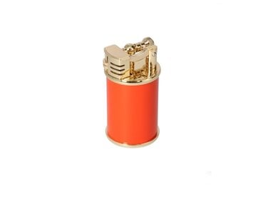Winjet Tischfeuerzeug Jet Reibrad Orange Gold