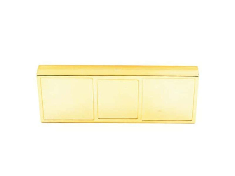 Angelo Humidor-Befeuchter Kristall Acrylpolymer Gold mit 2 Haftmagneten 17 × 6 cm