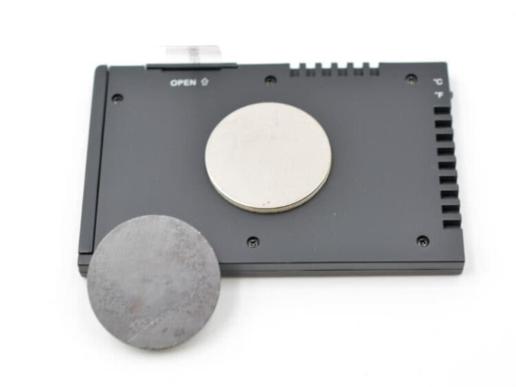 Angelo Humidor-Hygrometer digital mit grossem Display, Min/Max-Speicher und Temperaturanzeige