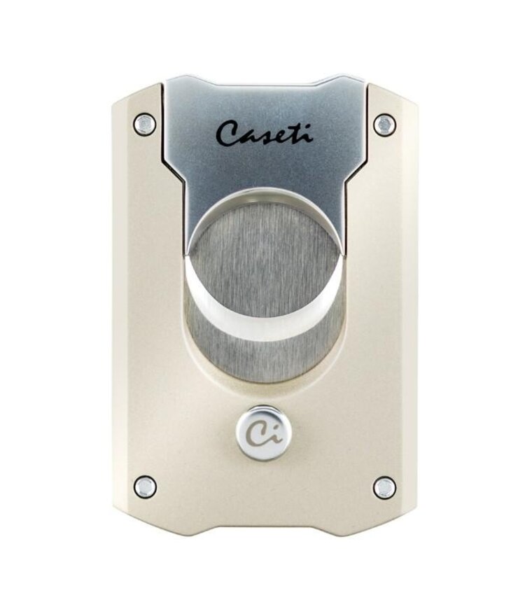 Caseti Zigarrencutter Guillotine Doppelklinge aus Edelstahl Titan-Chrom für Ringmass 53