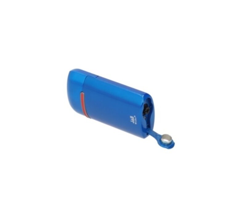 Winjet Zigarrenfeuerzeug 3-fach Jetflamme Blau mit ausklappbarem 8-mm-Bohrer