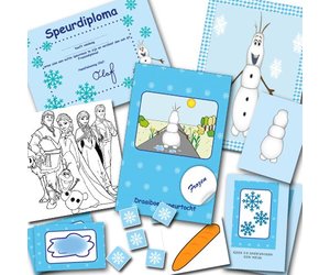 Wonderbaarlijk Frozen speurtocht, postpakket voor je kinderfeestje - Suus RP-96