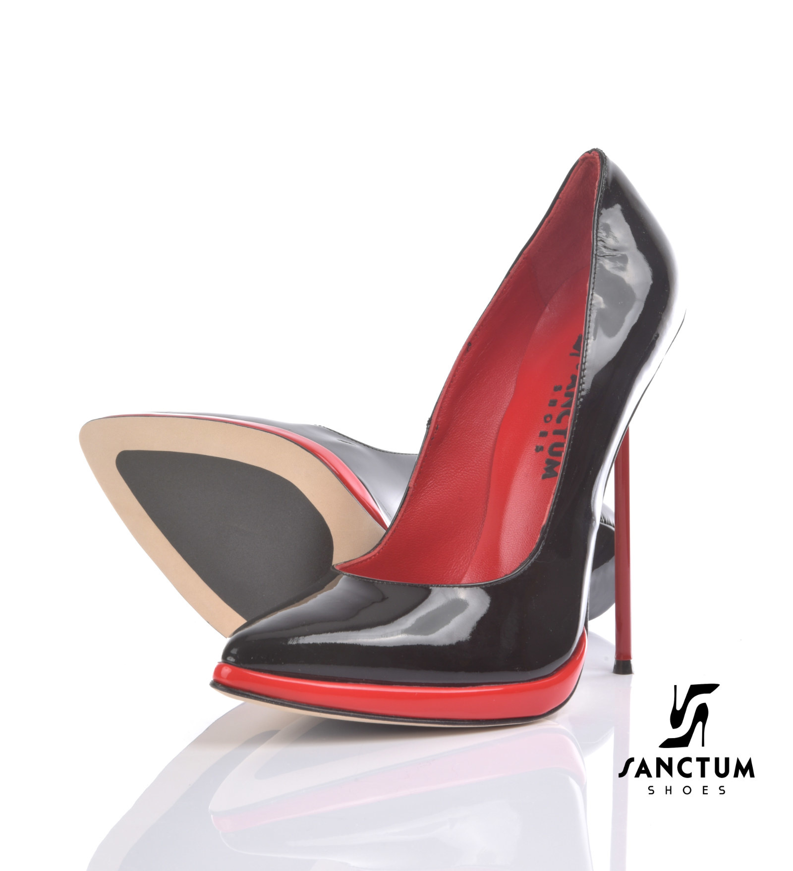 Extreme high Italian pumps PHOEBE with metal heels - Italian High Heels by Sanctum Shoes