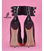 Extremely high Italian pumps FATALE with metal stiletto heels